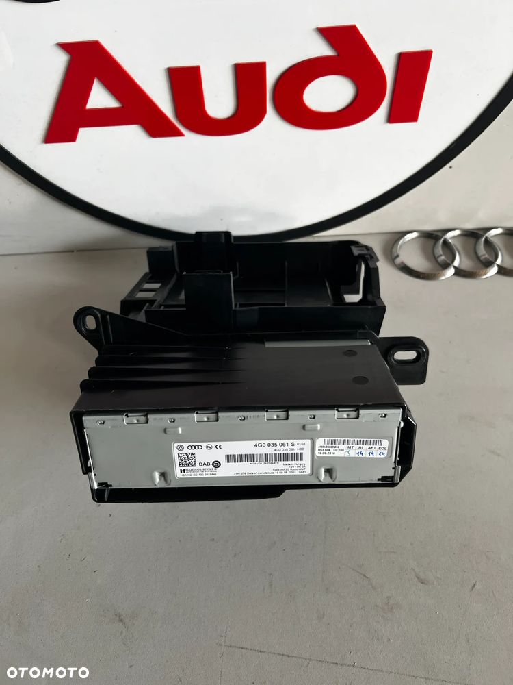 TUNER MODUŁ RADIOWY RADIA AUDI A4 B8 A5 8T Q5 8R A6 A7 LIFT 4G0035061S - 1