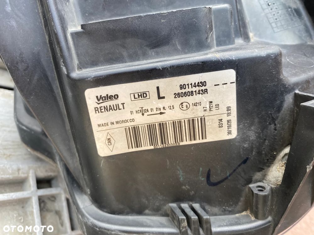 lampa dacia sandero II lift led lewa eu cała - 4