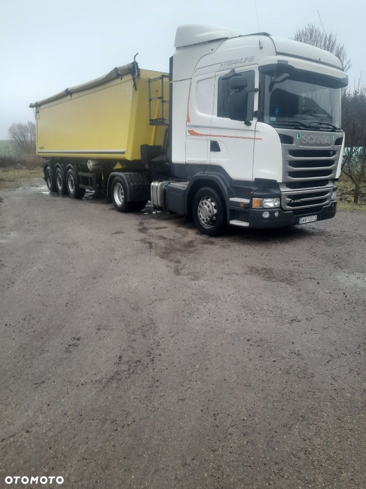 Scania R440 z 2013, naczepa Schmitz i naczepa Bodex - 2