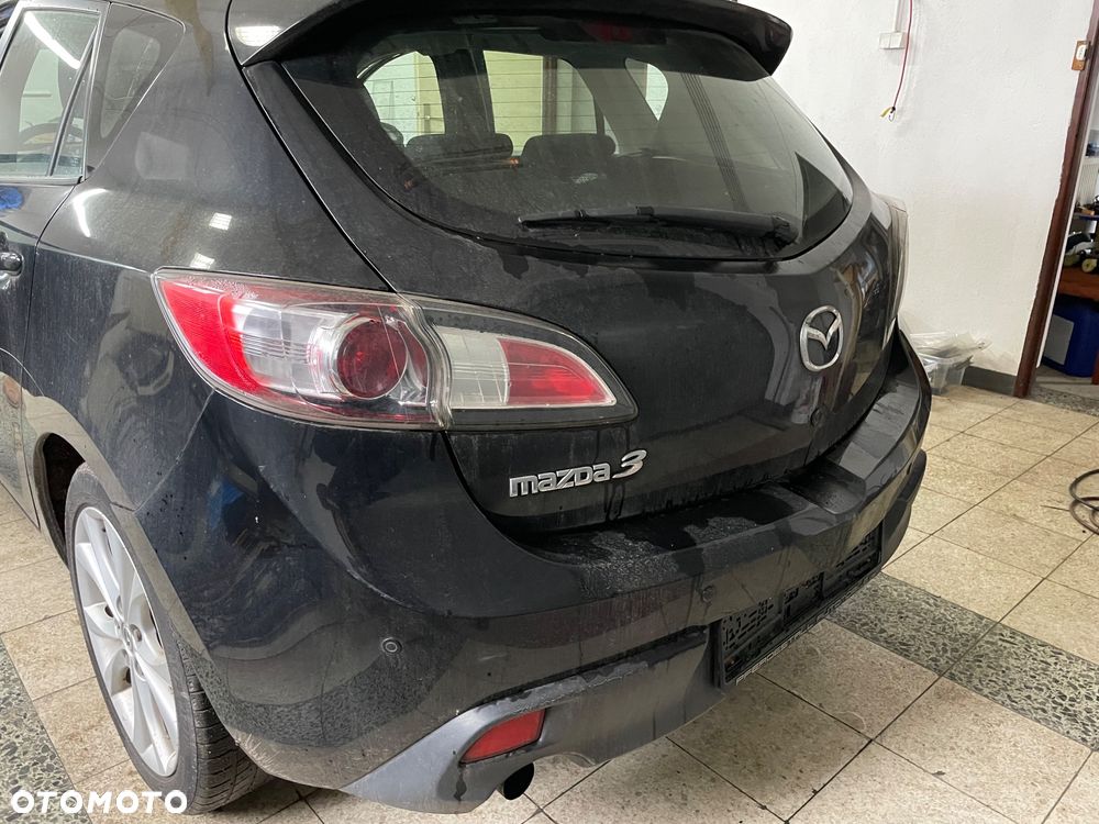 Mazda 3 BL kolor 16w tył kompletny klapa bagażnika zderzak lampy EU pdc belka - 2