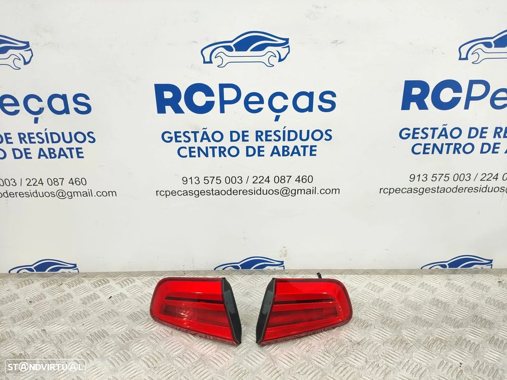 Farolins Tras Traseiros Mala Esquerdo Direito Originais LED BMW Serie 1 LCI F20 5 portas F21 2 portas 7359019 7359020 2014 - 2019 - 2