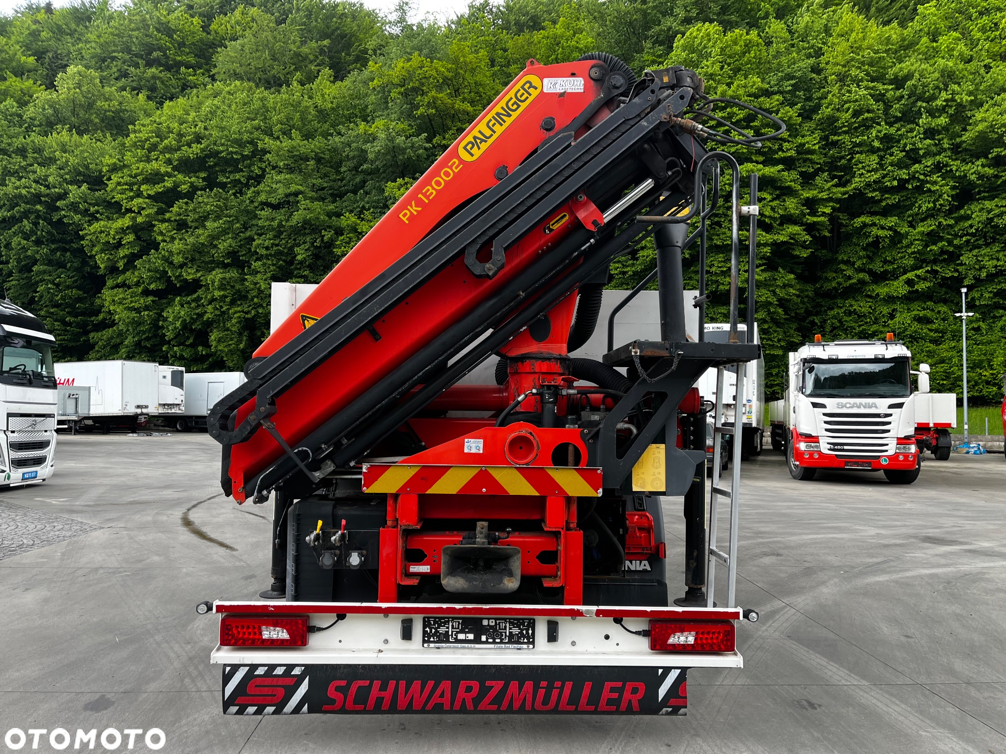 Scania G450 // 6x2// Skrzynia 6.40x2.49 // HDS Palfinger // Oś skrętna podnoszona // - 14