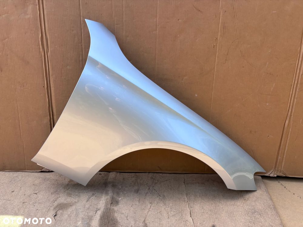 Mercedes E Klasa W213 Błotnik Przedni Prawy Oryginalny Ładny Srebrny Aluminiowy A2138810001 213 A213 - 1