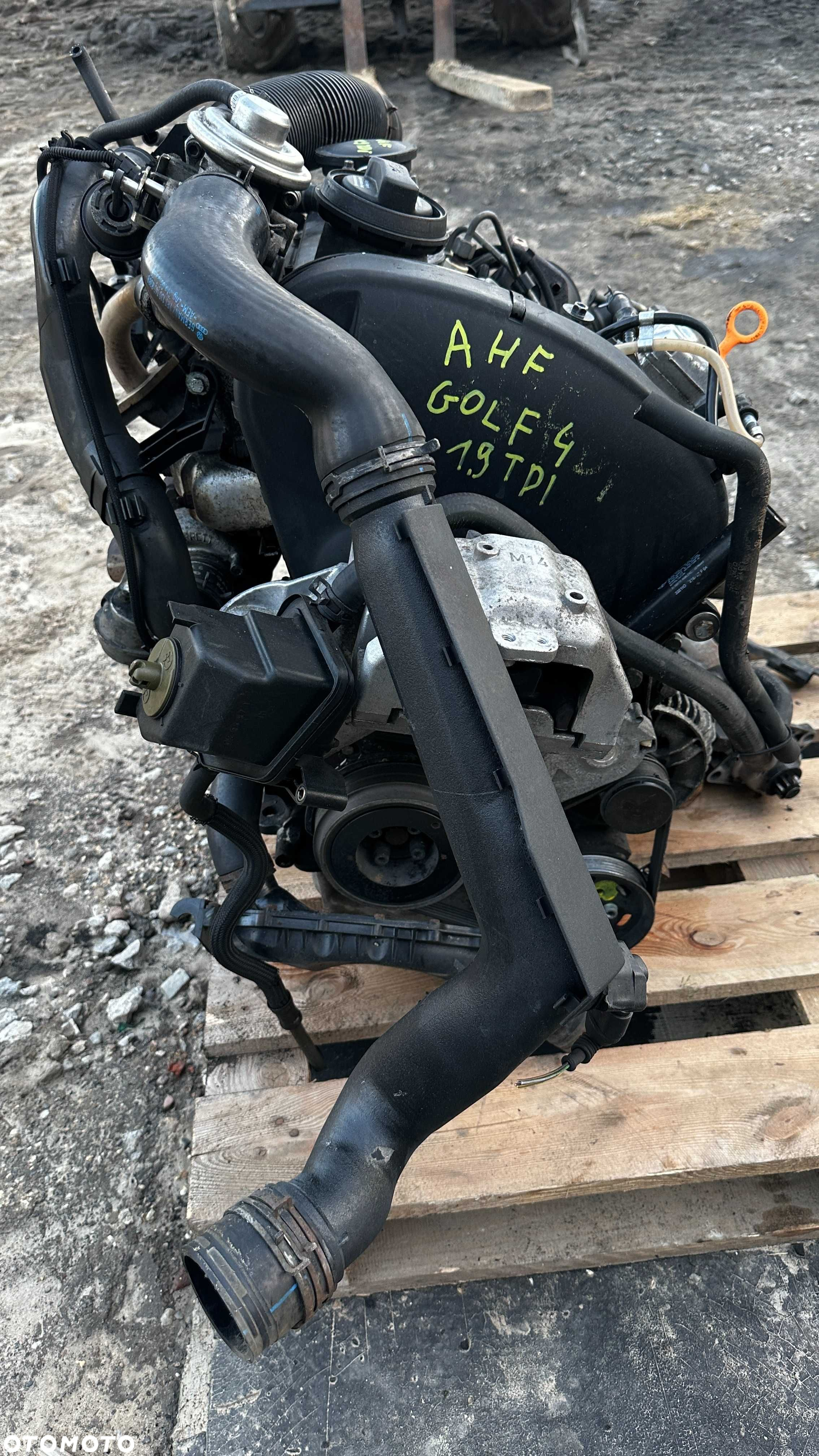 Silnik AHF 1.9 TDI 110km VW SEAT SKODA kompletny SWAP zestaw startowy - 5