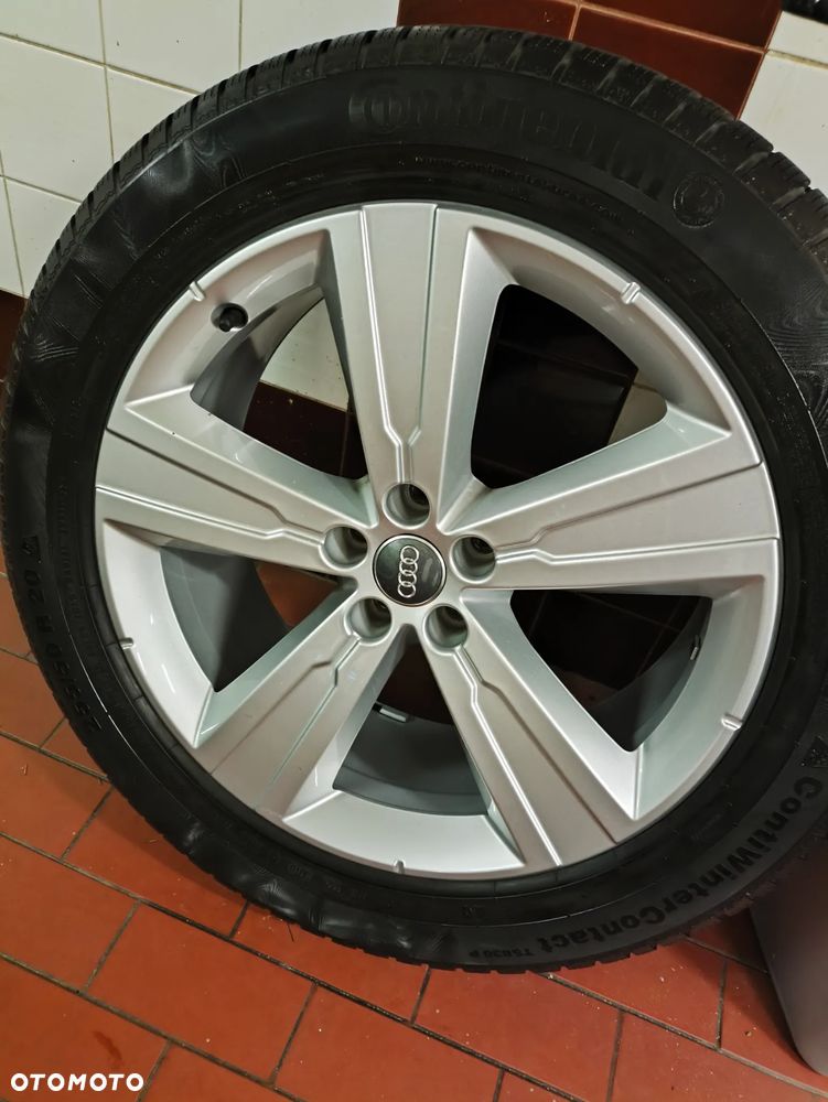 Koła Audi 20' z oponami Continental Premium Contact 255/50/20 opony ponad 7mm - 3