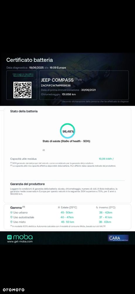 Jeep Compass 1.3 T4 4xe PLUG-IN HYBRID Automatik Limited - 32
