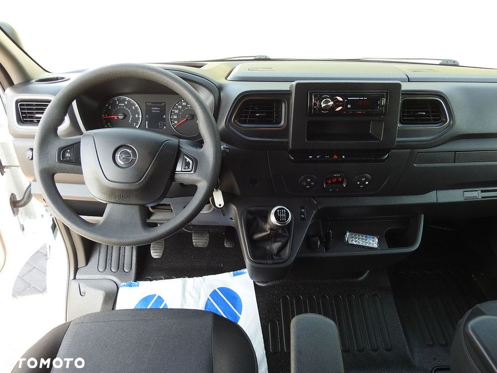 Opel MOVANO PLANDEKA 8 PALET WEBASTO TEMPOMAT KLIMATYZACJA LEDY PNEUMATYKA  165KM - 27