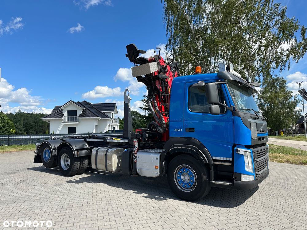 Volvo Fm 460 6x2 Hakowiec hds q170z do złomu drewna - 11