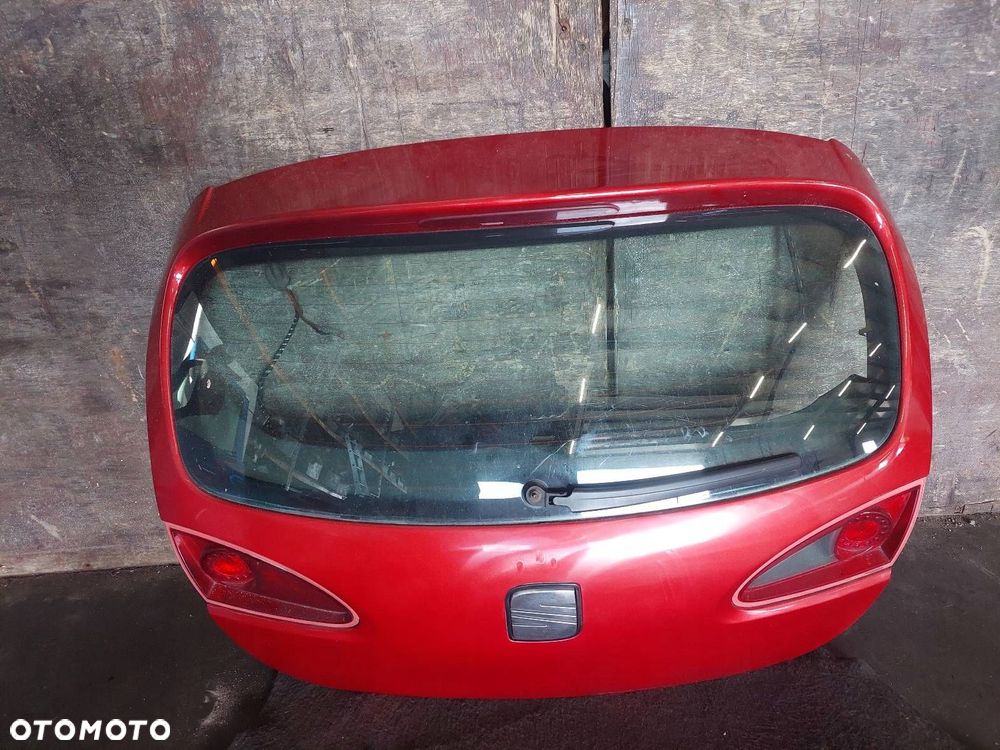 KOMPLETNY TYŁ SEAT KLAPA BAGAŻNIKA ZDERZAK TYŁ LAMPY LEON II LS3X - 7