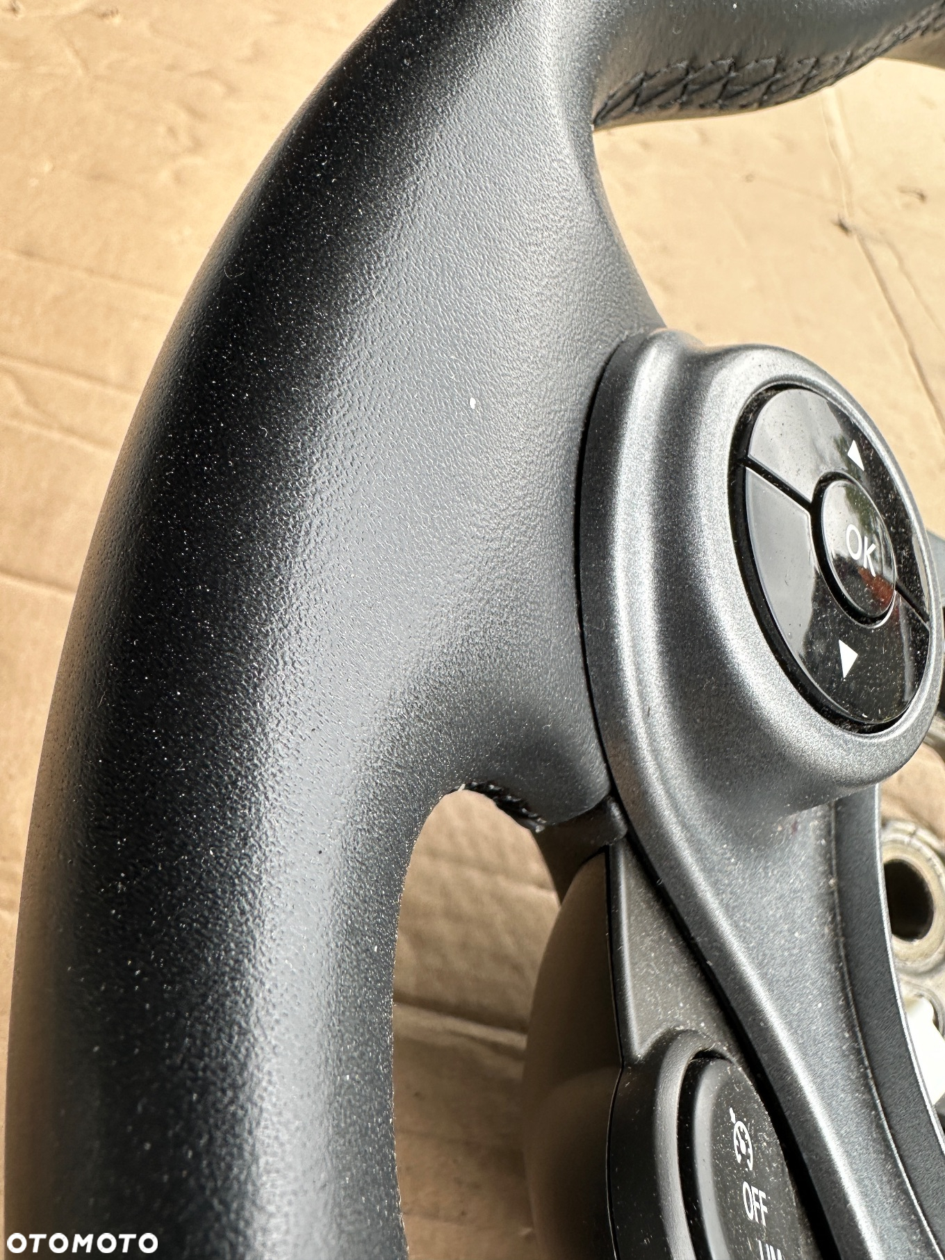 Smart 453 fortwo forfour kierownica skórzana idealna - 5