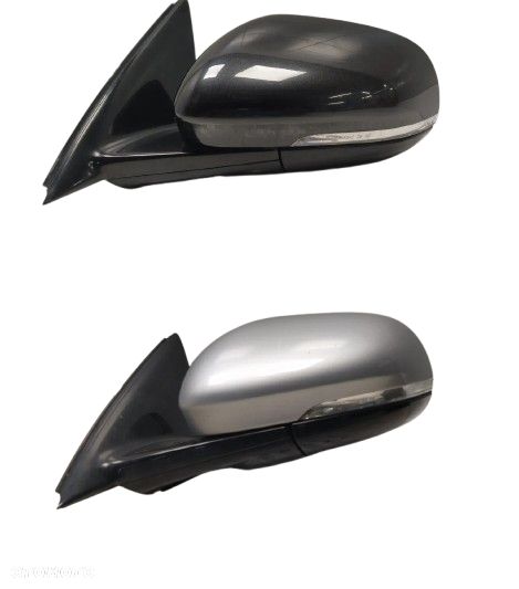 JAGUAR XJ X351 LUSTERKO ZEWNĘTRZNE LEWE 18 PIN ASYSTENT FOTOCHROM LAMPKA ORYGINAŁ - 1