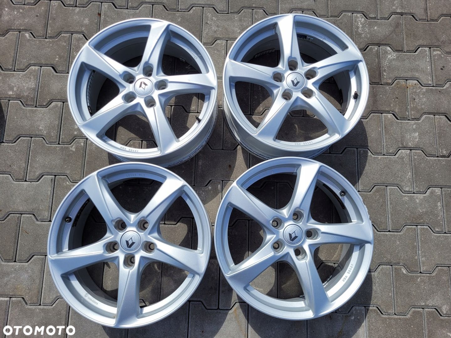 FELGI ALUMINIOWE 17 Brock RENAULT ESCAPE V KADJAR TALISMAN CZUJNIKI - 1