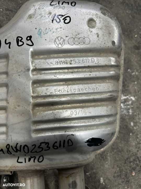 Evacuare, toba finala si intermediara AUDI A4 B9 2.0 tdi an 2016-2022 cod 8W0253611D ,8W0253411R - 3