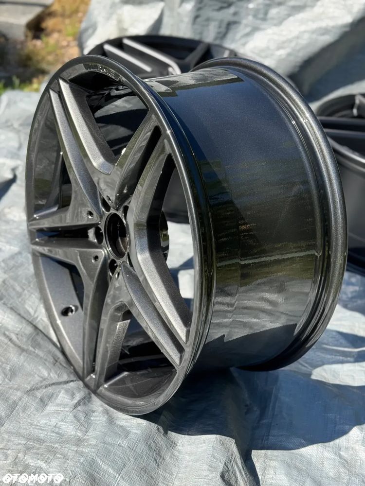 Oryginalne felgi Mercedes-Benz AMG 19” 5x112 czarny perłowy | W221 komplet - 4
