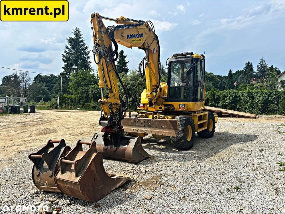 Komatsu PW 118 MR-8 KOPARKA KOŁOWA ROTOTILT 2017R | LIEBHERR A 309, TEREX 42, CAT, HITACHI ZX 140, VOLVO EW 140, 160 - 10