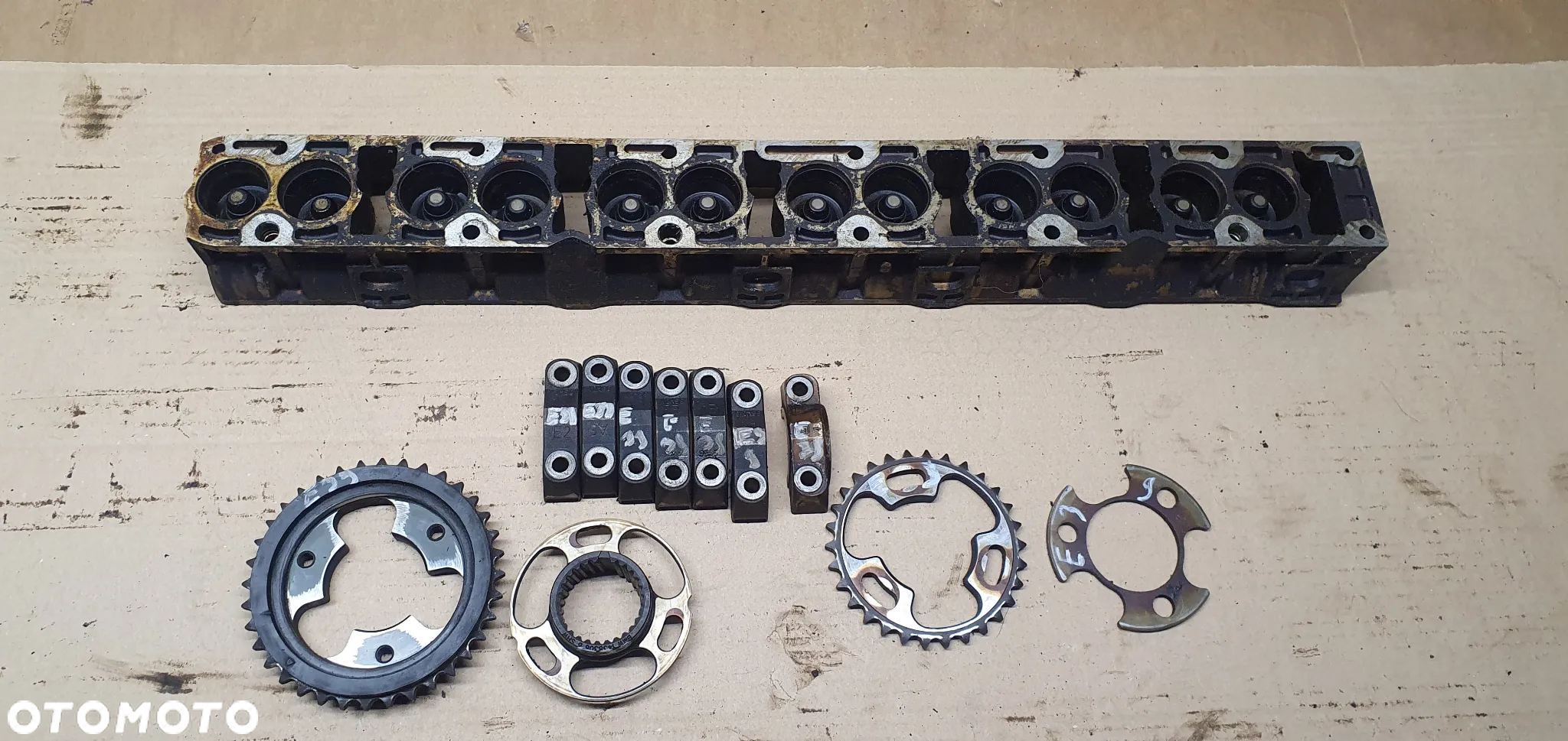 Podstawa mocowanie wałka rozrządu koło zębate BMW 5 E39 M52 M54 2.0i 2.2 1748042 1438375 - 6