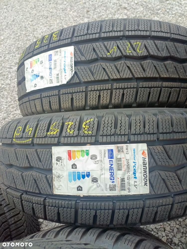 Nowe opony zimowe 215/60/16c Hankook 2 sztuki 2022r - 3