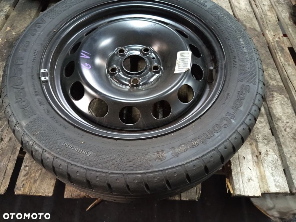 KOŁO DOJAZDOWE VW GOLF VI 16' 5x112 ET50 - 2