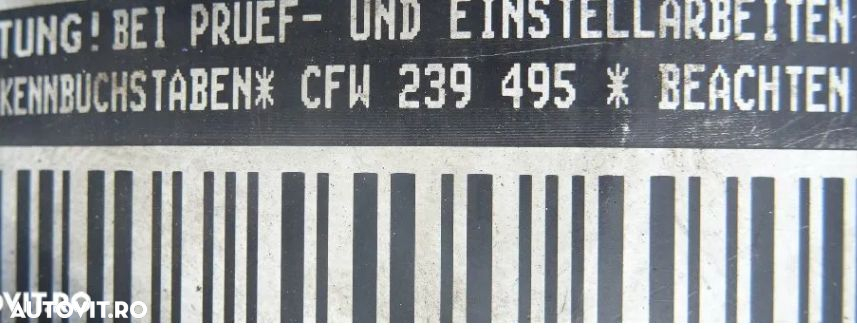 Vand Motor Skoda Fabia 2 1.2 TDI CFW din 2012 fara anexe - 3