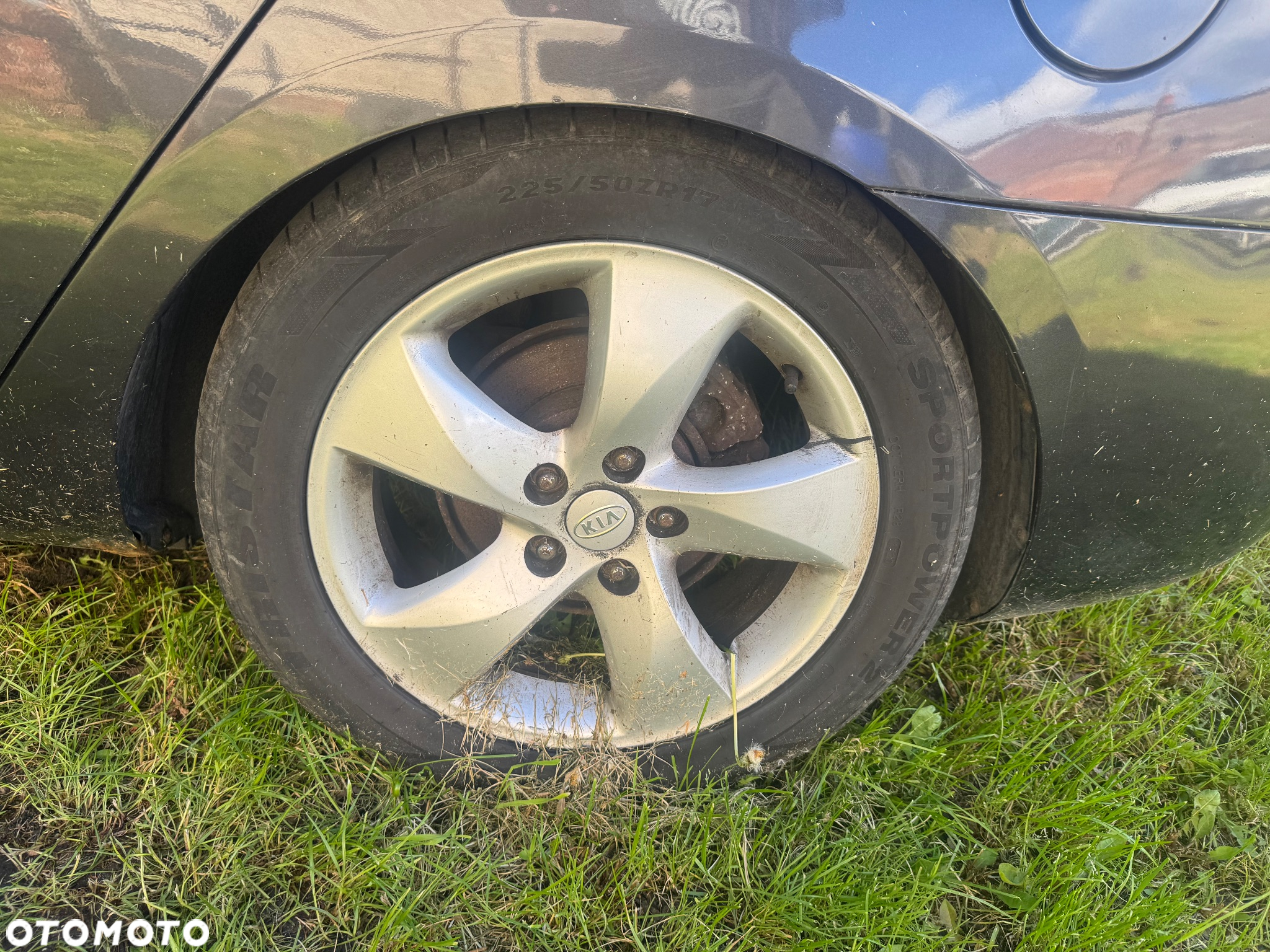 KIA CARENS III FELGI 5x114.3 Z OPONAMI 17 ALUFELGI KOŁA - 2