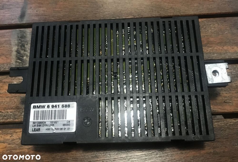 STEROWNIK MODUŁ ŚWIATEŁ 6941588 BMW E60 E61 E65 - 1