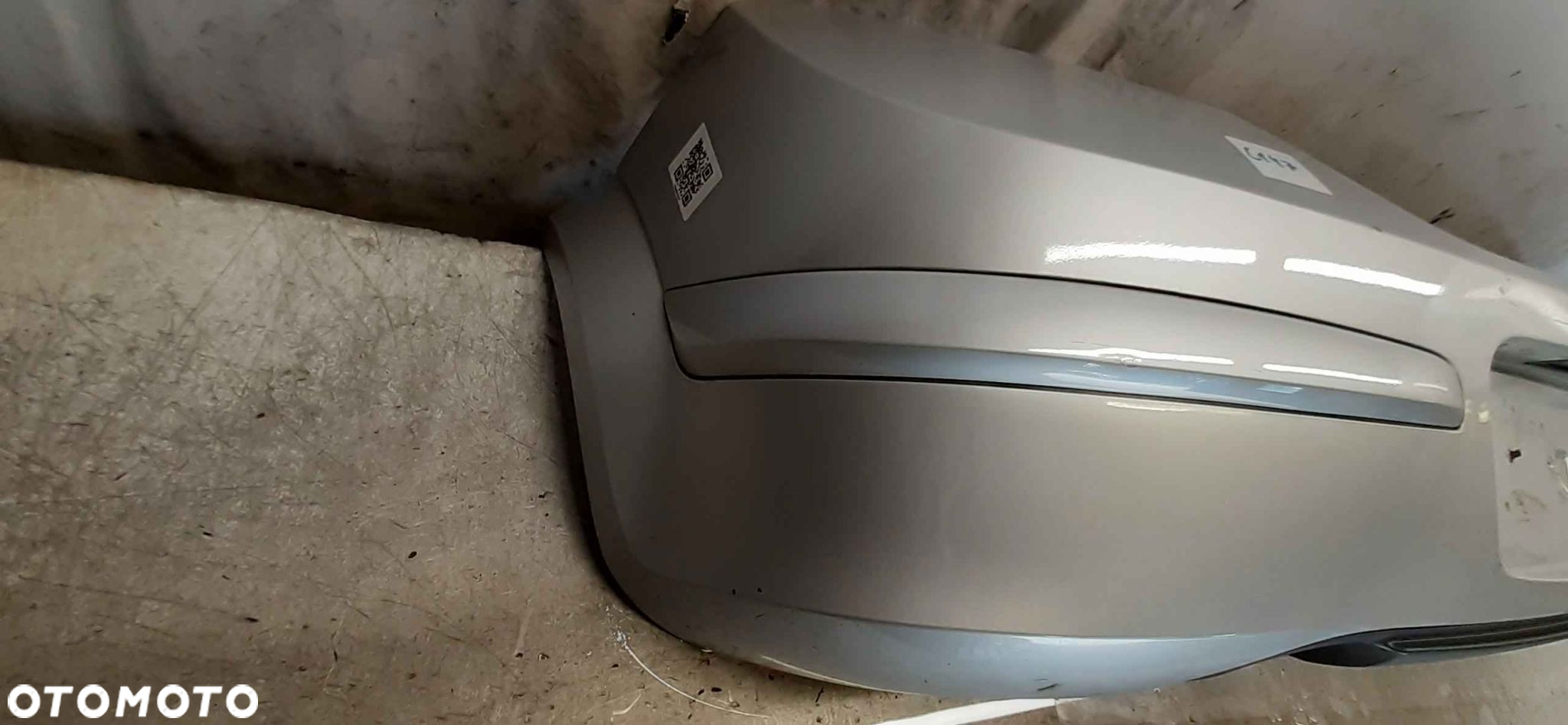 ^ ZDERZAK TYŁ TYLNY OPEL ASTRA H 3 III LIFT FL Z157 SREBRNY 5D 5 DRZWI HB - 6