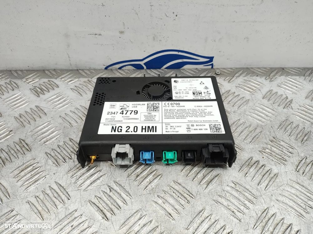 Módulo Controlo Navegação NG 2.0 HMI Opel Insignia A Facelift Original - 2