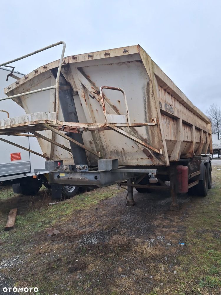 Metaltech Wywrotka RESOR / 2 osie bliźniak/ stalowa