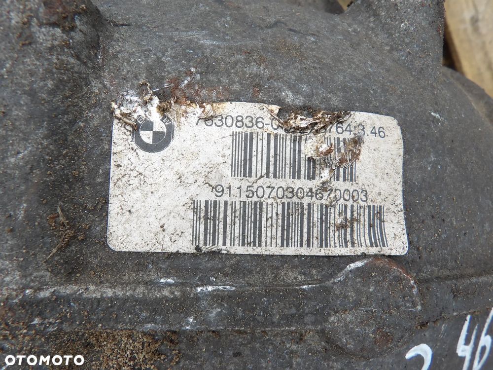 BMW - F01,F10,F11 - 3,46 - KOMPLETY MOST - DEFERENCJAŁ - 7630836 - 2