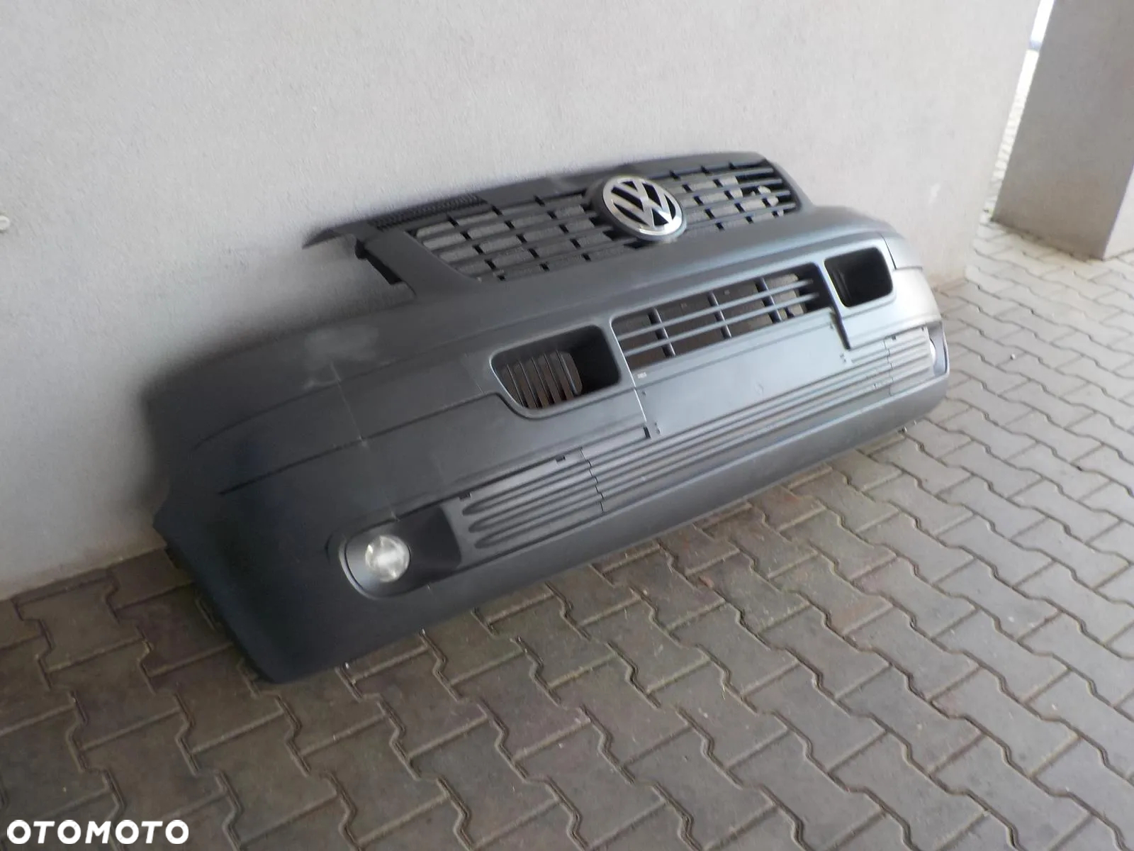 VW T5 03- ZDERZAK PRZÓD PRZEDNI Z HALOGENAMI - 2