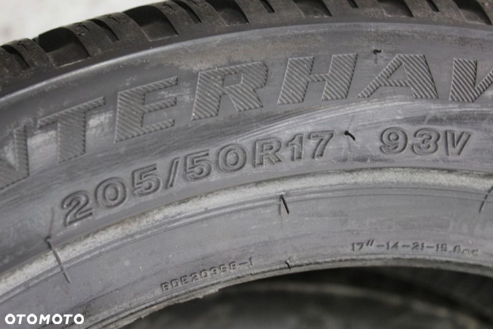 2x 205/50R17 FIRESTONE WINTERHAWK 4 93V XL 20r - 6