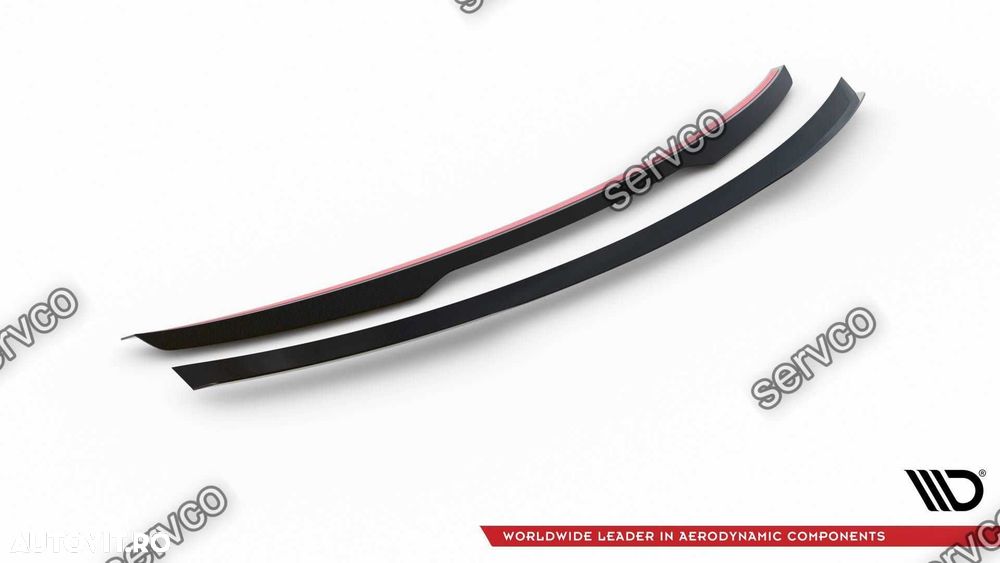 Eleron spoiler cap Mercedes E Class W213 Facelift Sedan AMG-Line 2021- v5 - Maxton Design - 6