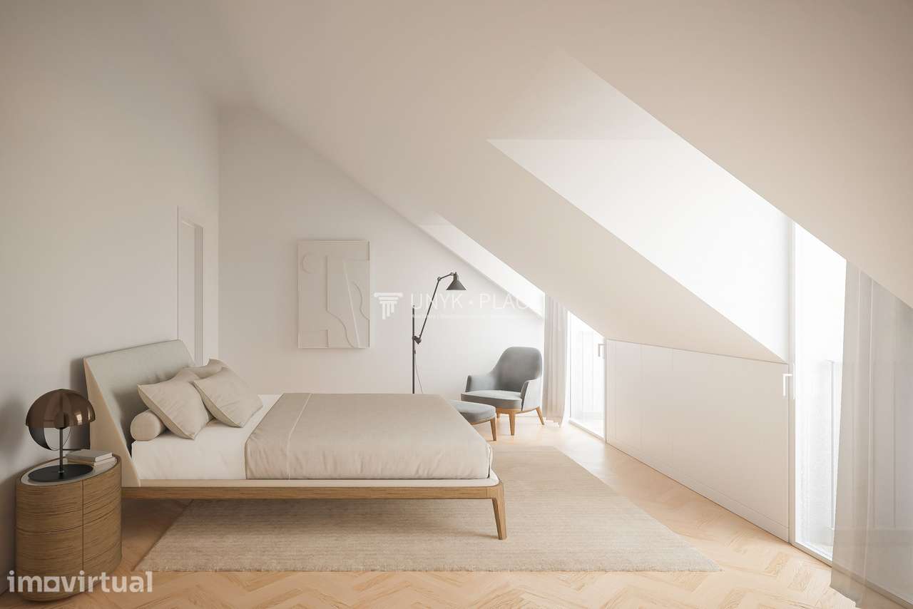 Penthouse moderno de 5 quartos com vista para a linha do horizonte de - Grande imagem: 4/13