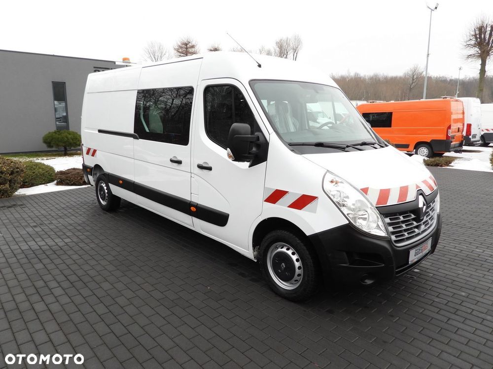 Renault MASTER FURGON BRYGADÓWKA 7 MIEJSC TEMPOMAT KLIMATYZACJA  130KM - 5