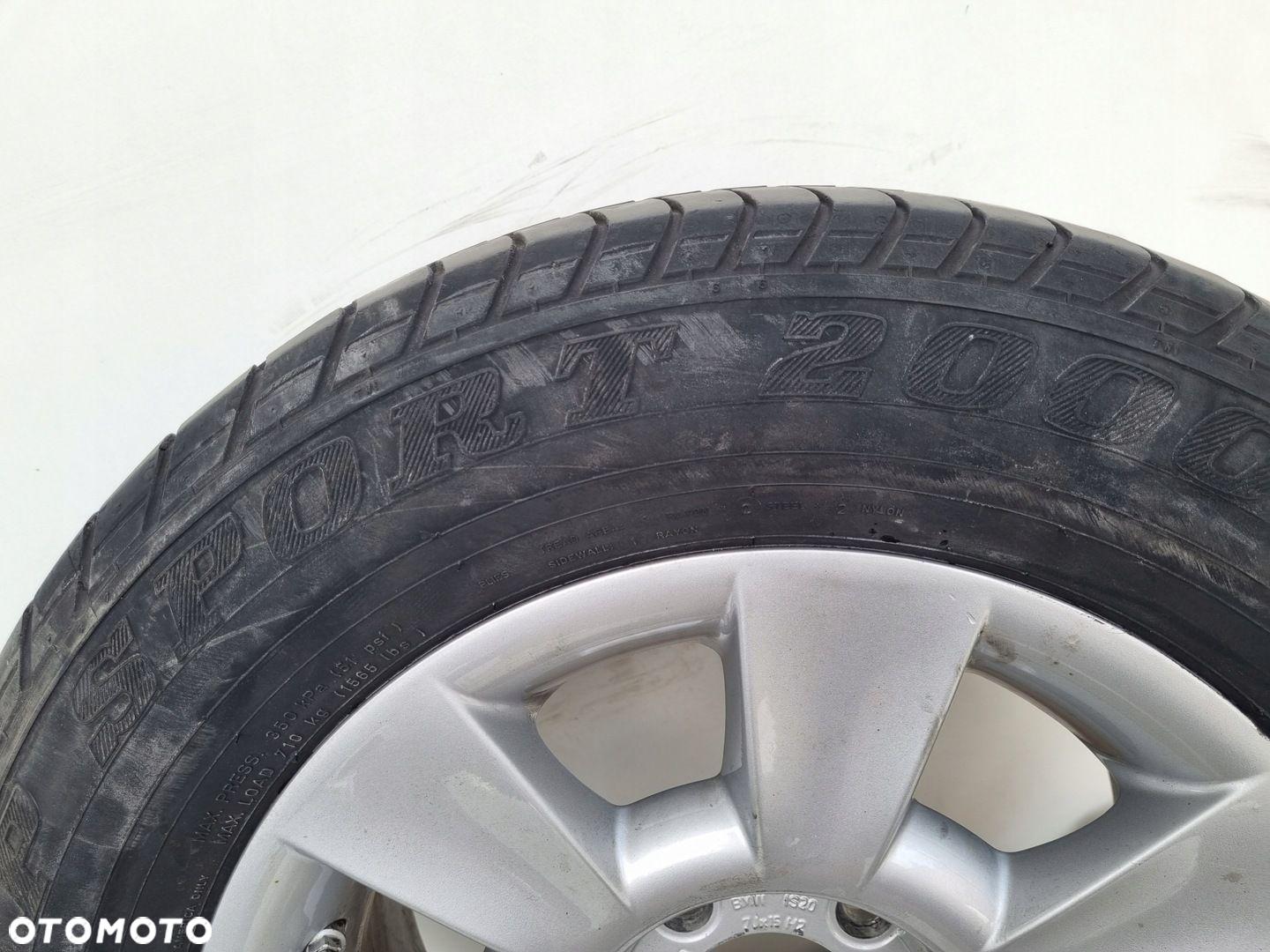 BMW E39 KOŁO ZAPASOWE zapas FELGA 225/60 R15 6751763 - 5