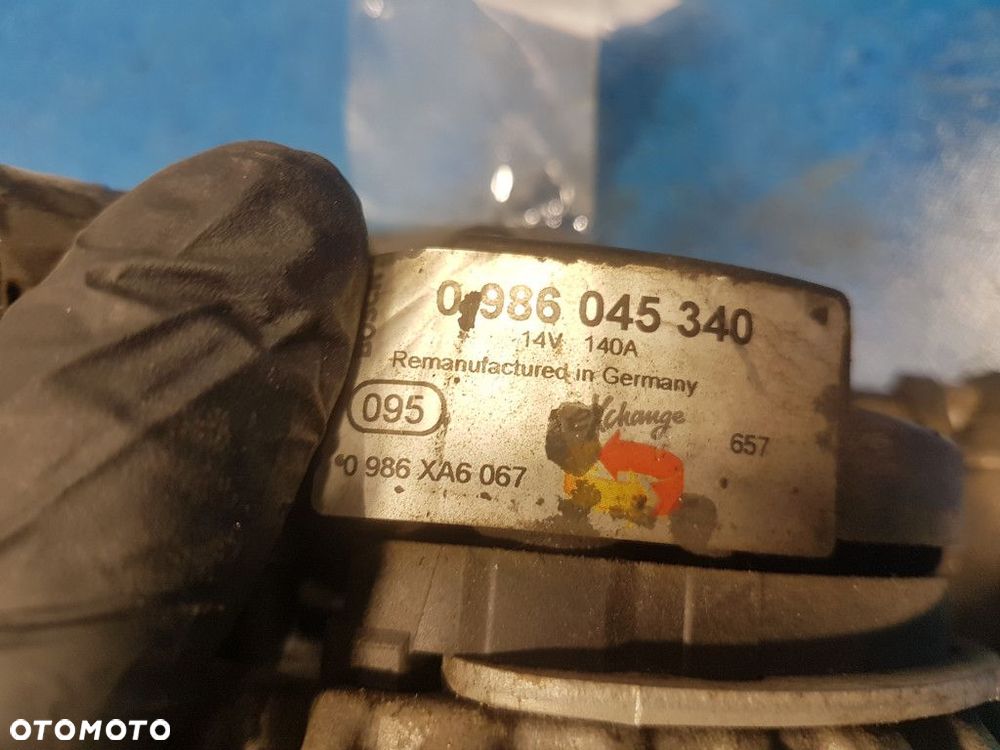 SEAT LEON II 2.0 TDI ALTERNATOR 0986045340 - 2