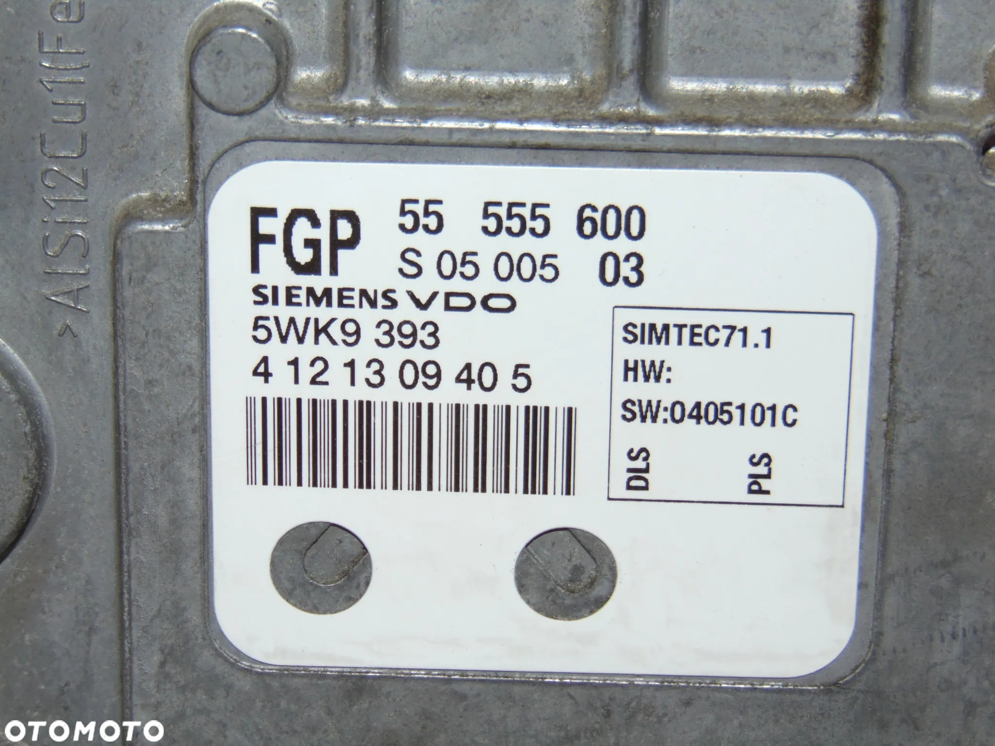 Komputer sterownik silnika 55555600 5WK9393 Opel Vectra B Astra 2 II G Zafira A benzyna 1.8 - 2