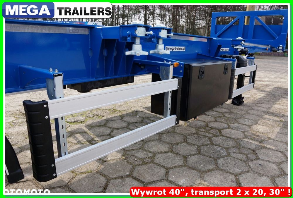 Mega 65 m³ wywrotka na kontener 40 Ft / do 44,0 T DMC zestawu !!! - 14