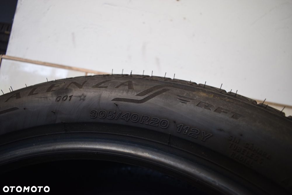 R20 305/40 Bridgestone Alenza 001 * RFT cena za parę - 8
