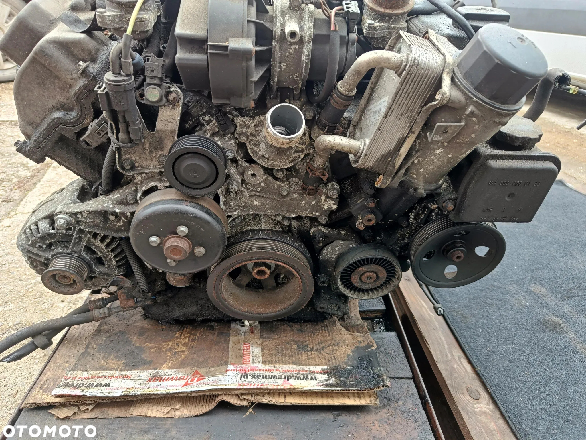 MERCEDES W203 W209 CLK W211 W219 5.0 V8 SILNIK KOMPLETNY SWAP 113968 M113 - 5