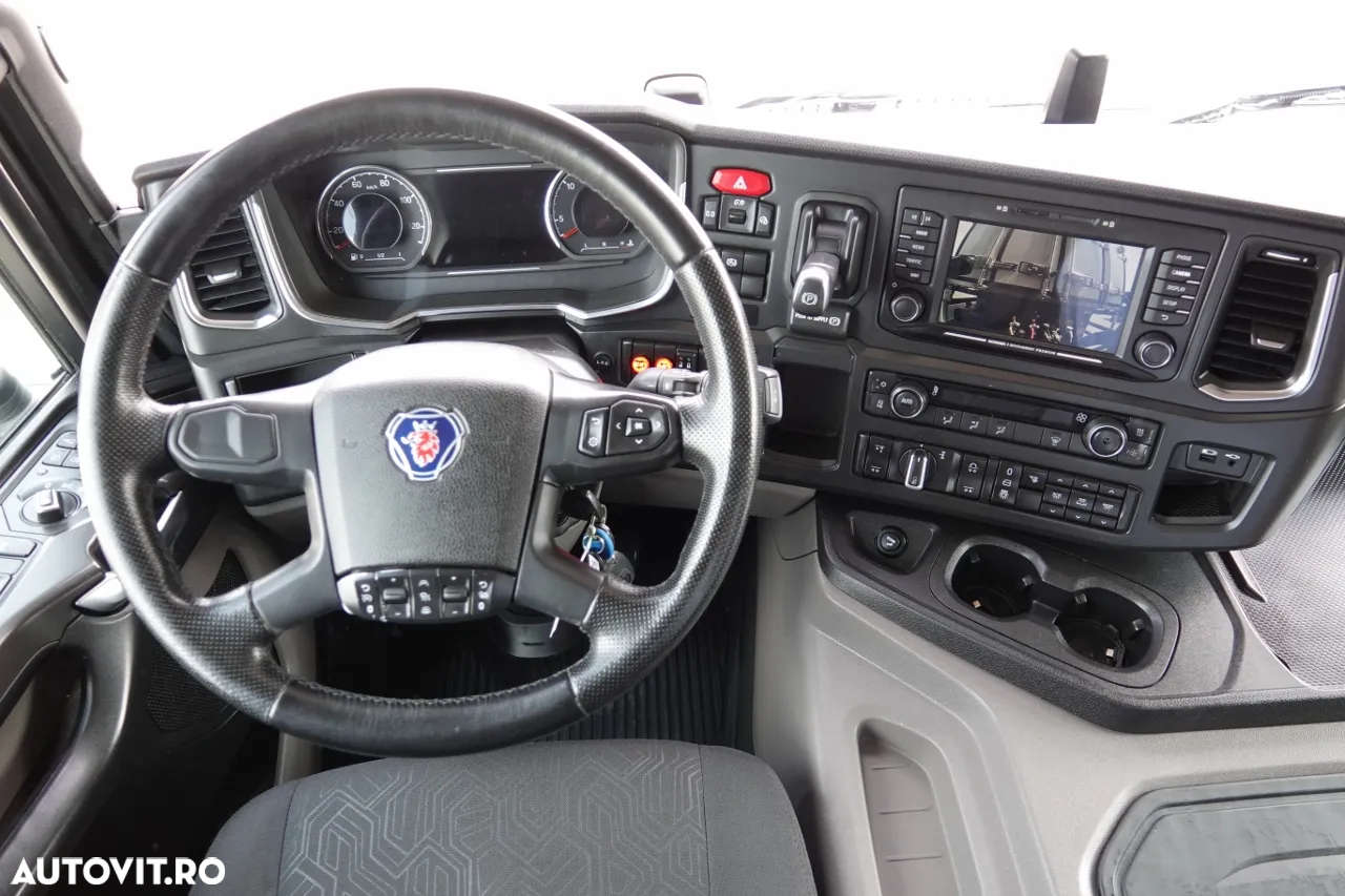 Scania P 410 / FRIGIDER / SET TANDEM / TRANSPORT / 3x unitate FRIGO BLOCK / 3x ELEVATOR DE ÎNCĂRCARE / TEMPERATURĂ MULTIMEMBRU DUPĂ CONTRACT DE SERVICE GOLD / - 32