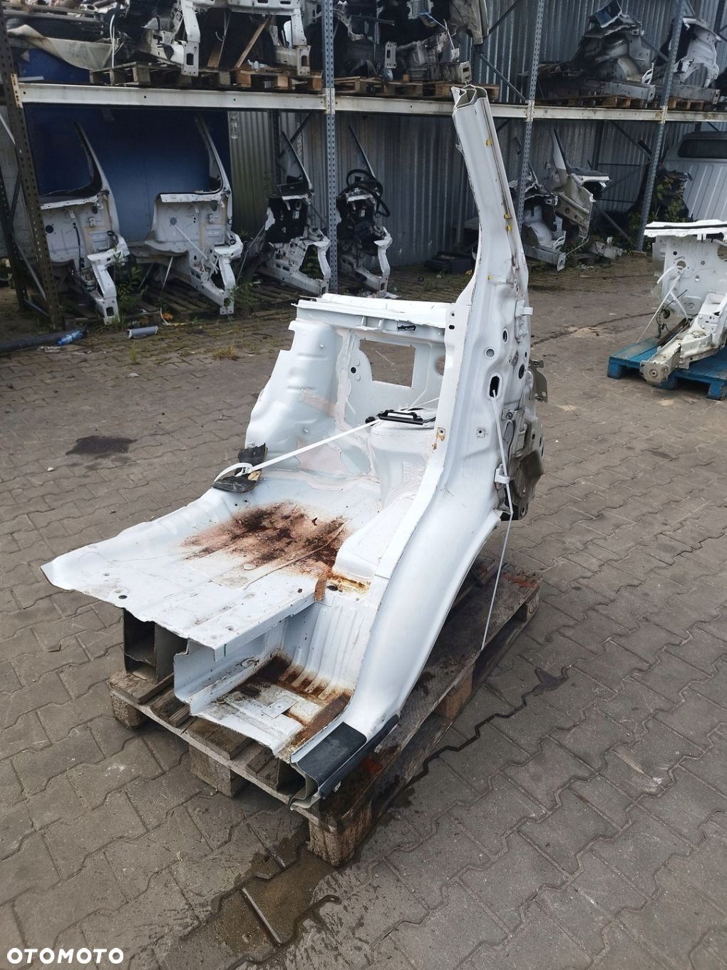 CWIARTKA PRZEDNIA PRZOD PRAWA TRANSIT MK8 14R- FARTUCH PODLUZNICA TYL NAPED - 4