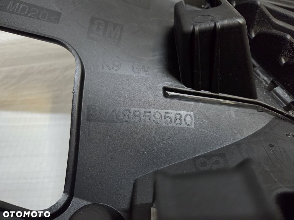 Opel Combo E Grill Atrapa zderzaka przód nowy oryginał 9816859580 - 6