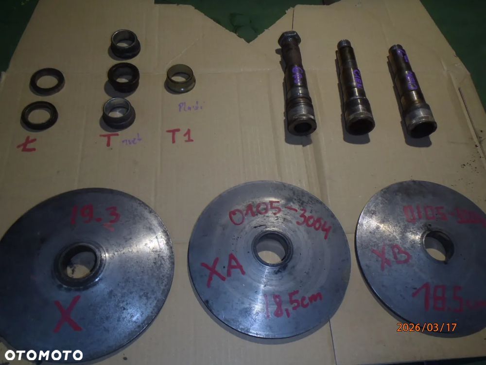 koło wałek stożek trzpień talerz tuleja mocowanie z wariator wariatora aixam 400 500 city ligier js ch26  microcar chatenet ixo ixtoo nova greca italcar town kubota lombardini progres - 1