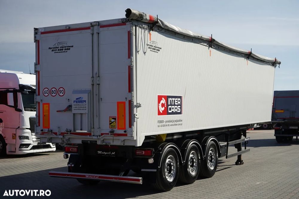 Inter Cars BASCULATOR 62 M3 / ALUMINIU / AXĂ RIDICATĂ / - 7