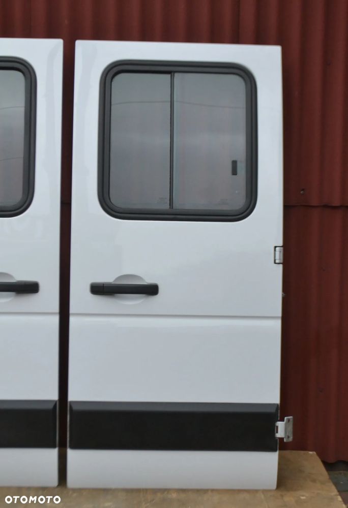 RENAULT MASTER III IV Drzwi Tył Tylne Lewe Prawe Brygadówka Brygadowy Podwójna Kabina Dubel - 3