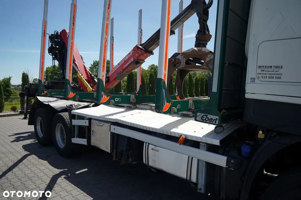 Iveco 570 STRALIS X-WAY / 6X4 / DO DREWNA / DO DRZEWA / DO LASU / HDS CRANAB TZ 12.2 / AUTOMAT - 16