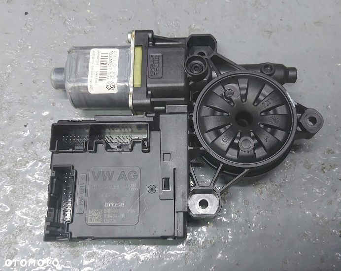 vw passat b7 silniczek podnośnik szyby prawy przód - 1