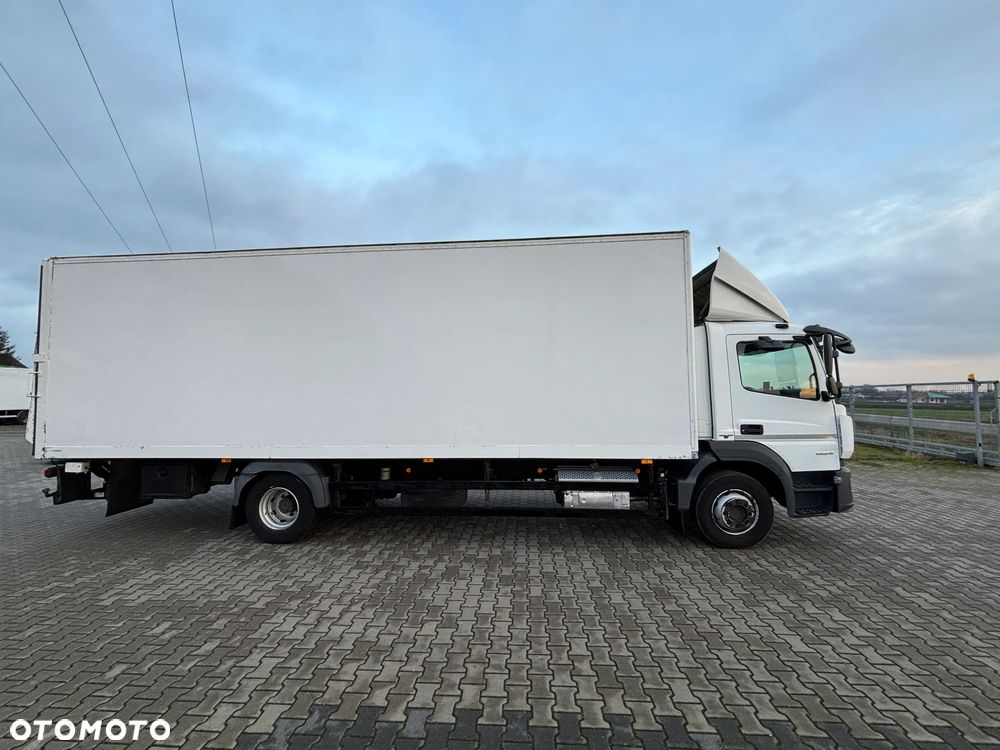 Mercedes-Benz ATEGO 1524  EURO 6 (1527, 1530) kontener z windą , kabina przeedłużana  z łóżkiem składanym - 8