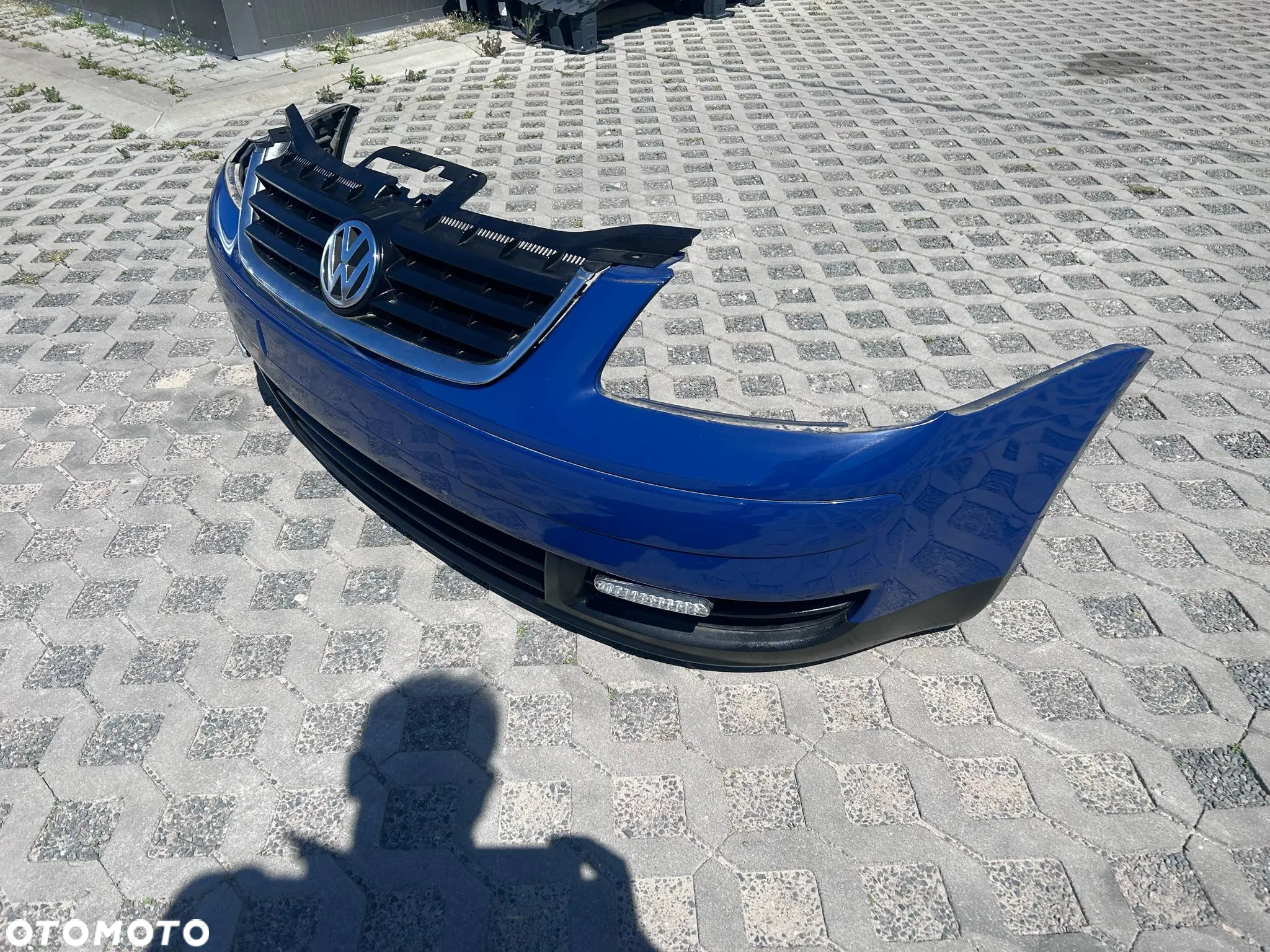 VW Touran I Zderzak przód przedni kompletny grill LL5M Ładny - 12